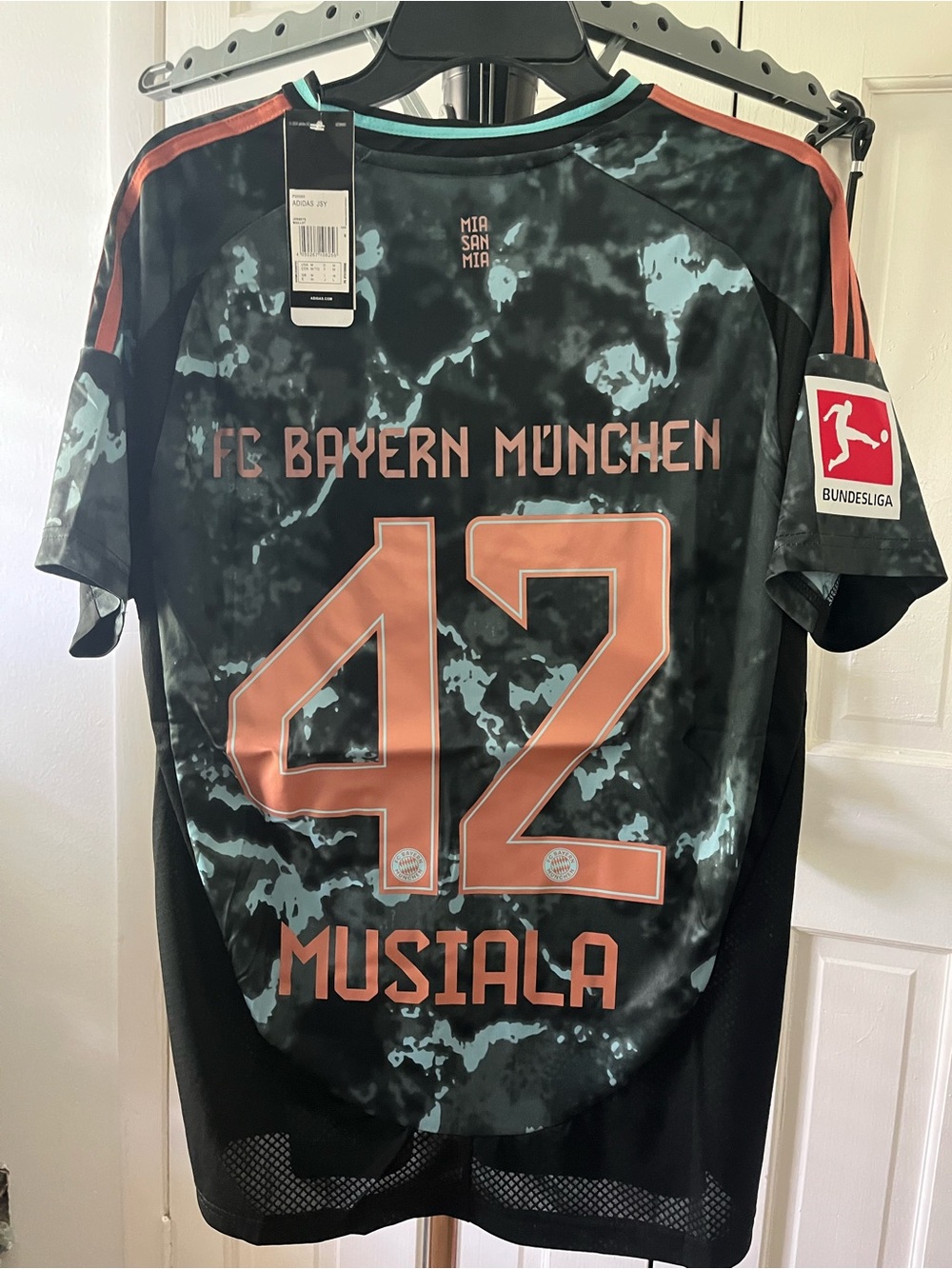 Musiala Bayern 24/25 AWAY Soccer Jersey